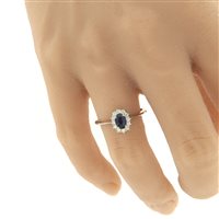 Anello Fanton Gioielli Donna ANELLI ZAFFIRO in Oro bianco Zaffiro 0.47 Ct FGANZAF60/40A - FGANZAF60/40A